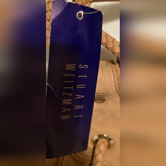 NEW Stuart Weitzman leather Purse with tags - STATEMENT PIECE - Picture 7 of 9